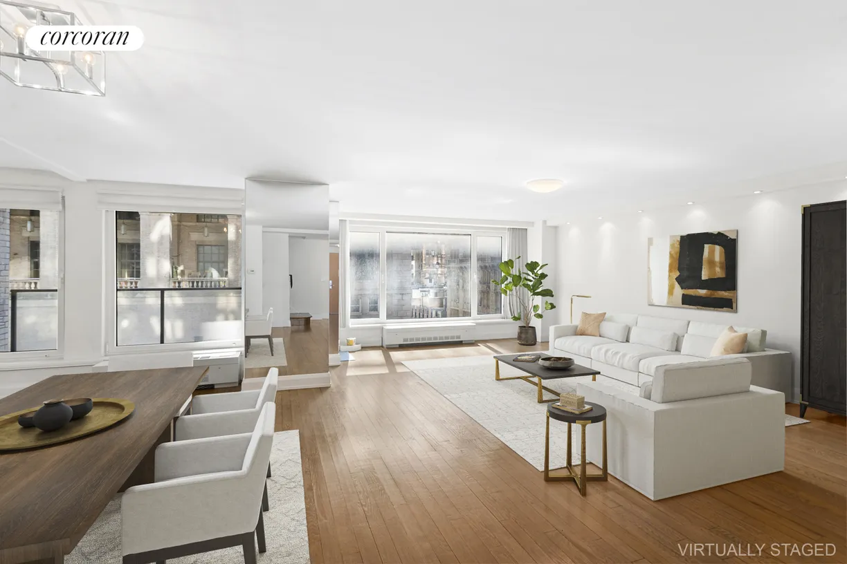 New York City Real Estate | View 200 Central Park South, 14/15I | Living Room