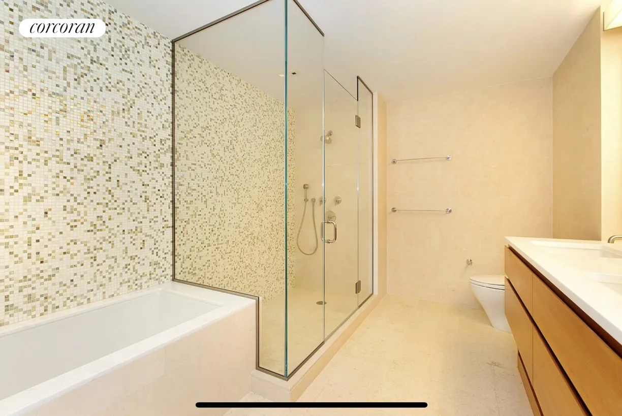 New York City Real Estate | View 1280 Fifth Avenue, 18B | master bath