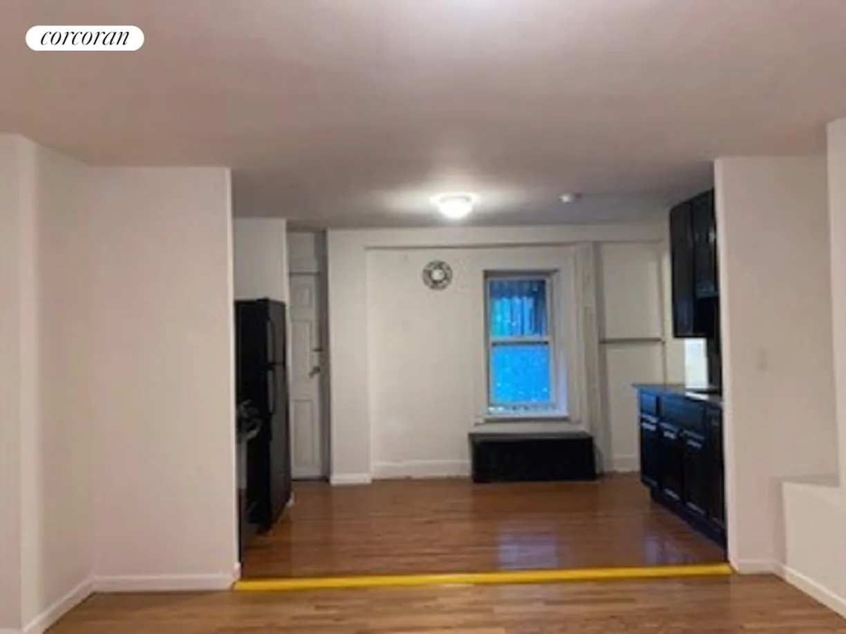 New York City Real Estate | View 1028 40th Street, 1 | Living Room & Kitchen