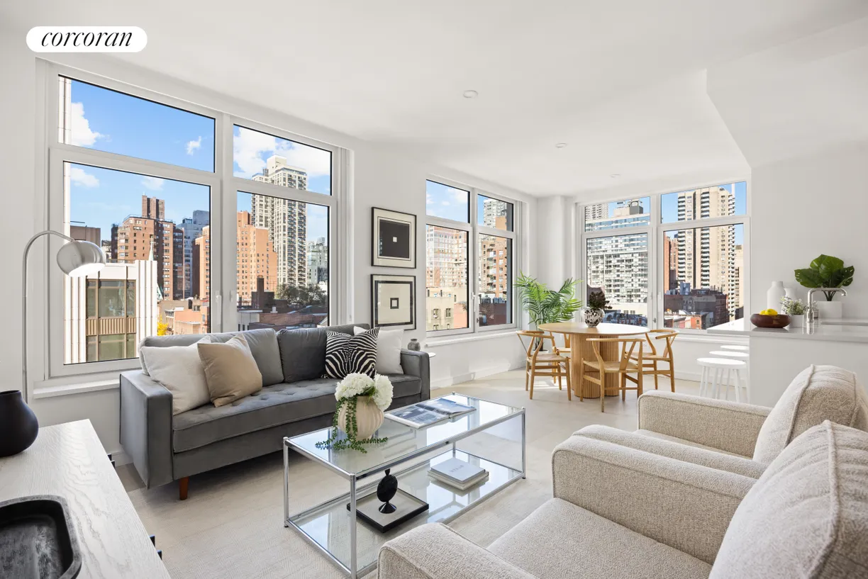 New York City Real Estate | View 300 East 83rd Street, 15B | 2 Beds, 2 Baths