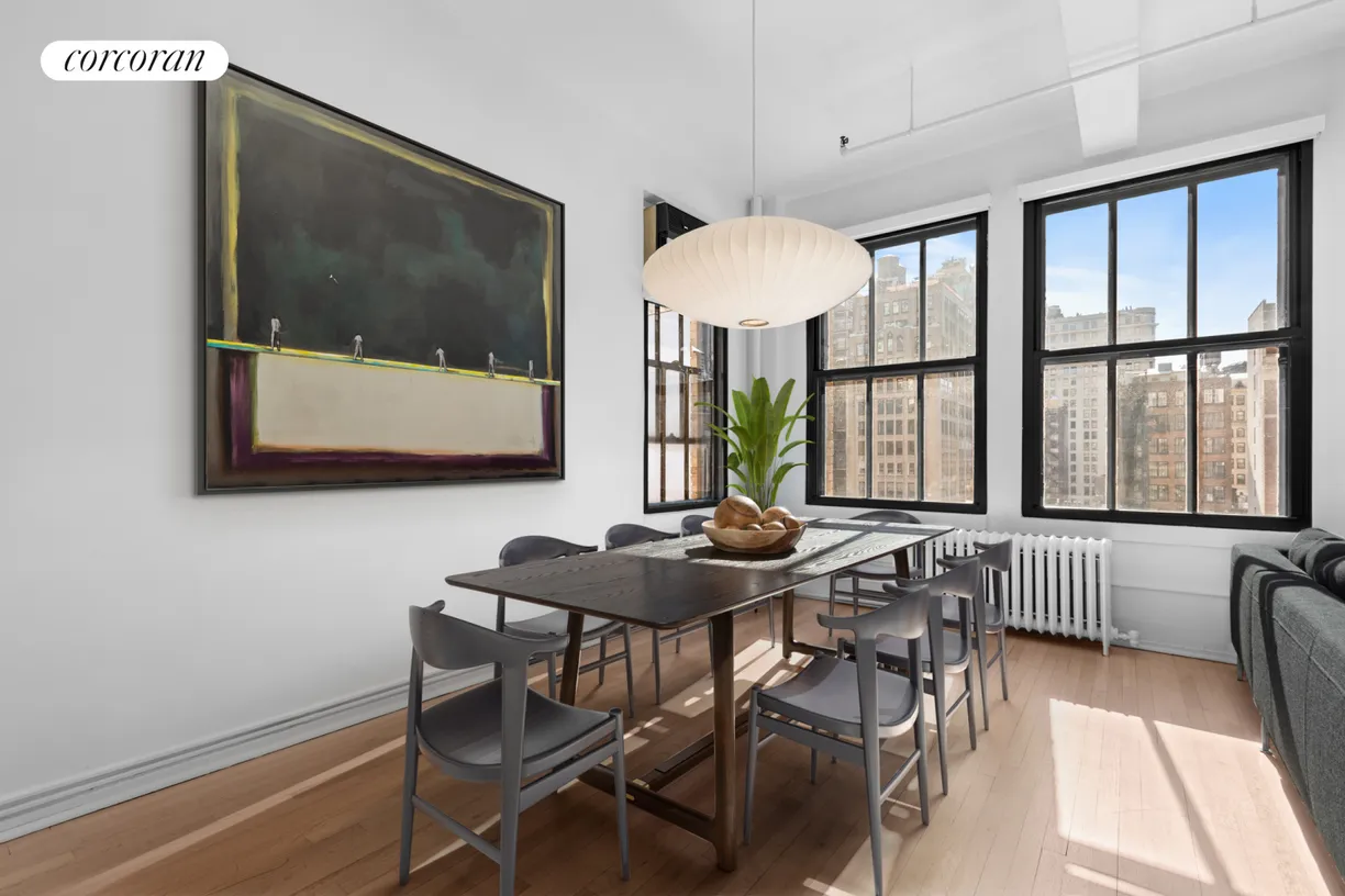 New York City Real Estate | View 11 West 30th Street, 9F | Dining Area
