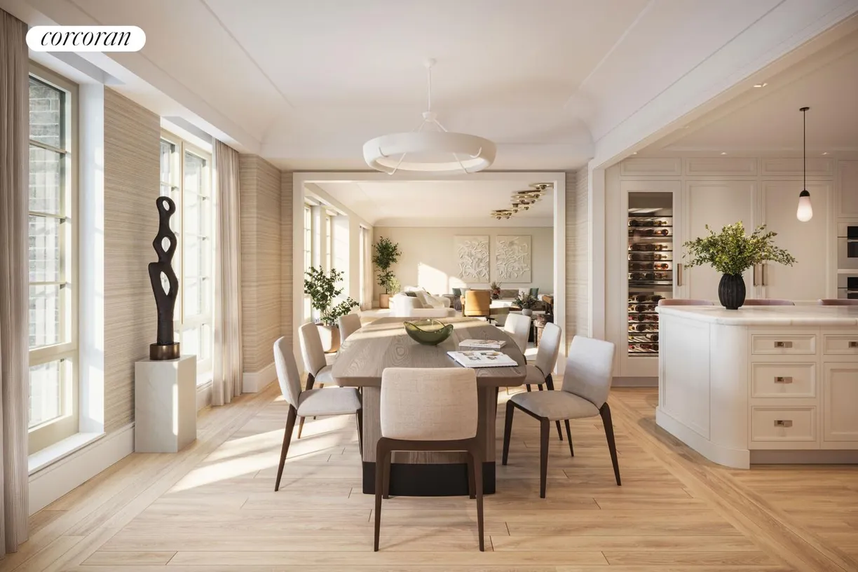 New York City Real Estate | View 16 Fifth Avenue, 6 | Formal Dining Room