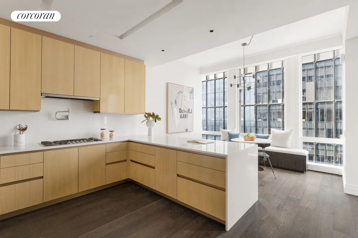 New York City Real Estate | View 35 Hudson Yards, 6603 | Kitchen