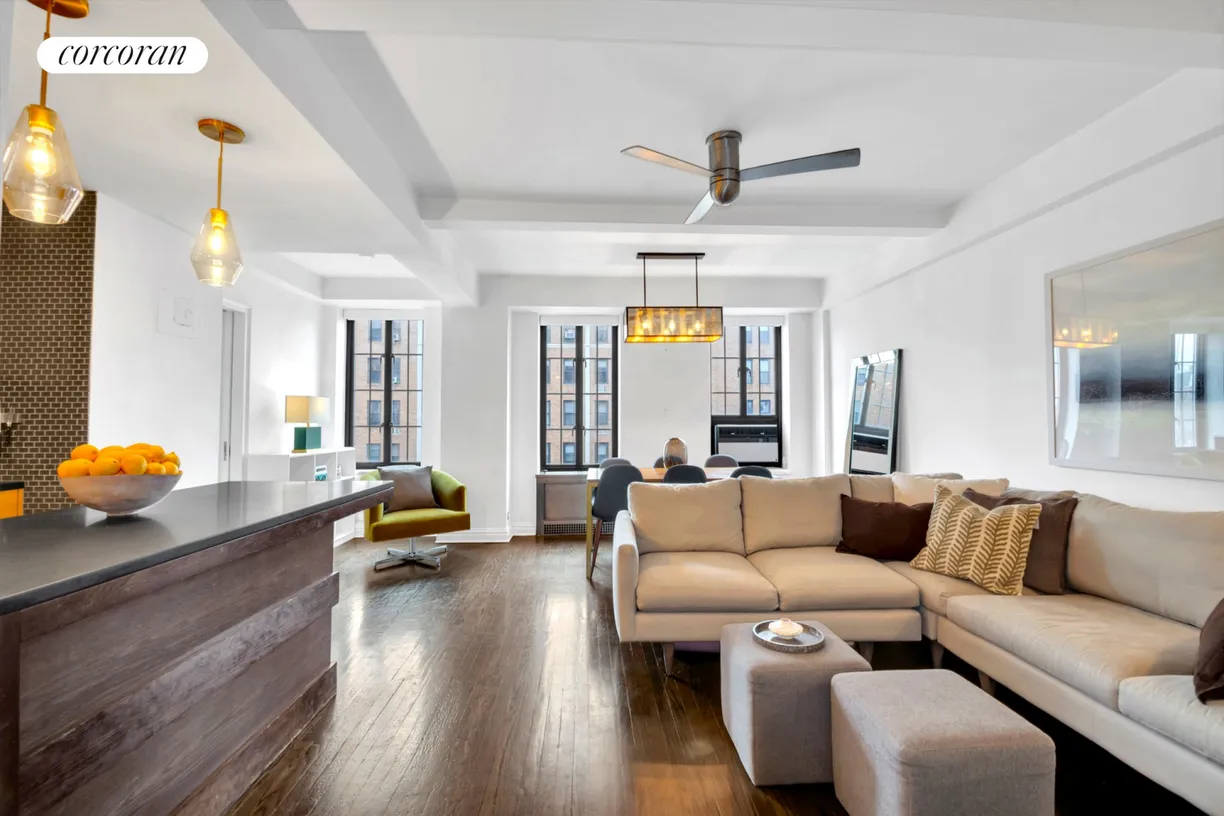 New York City Real Estate | View 201 West 16th Street, 12DG | 2 Beds, 1 Bath