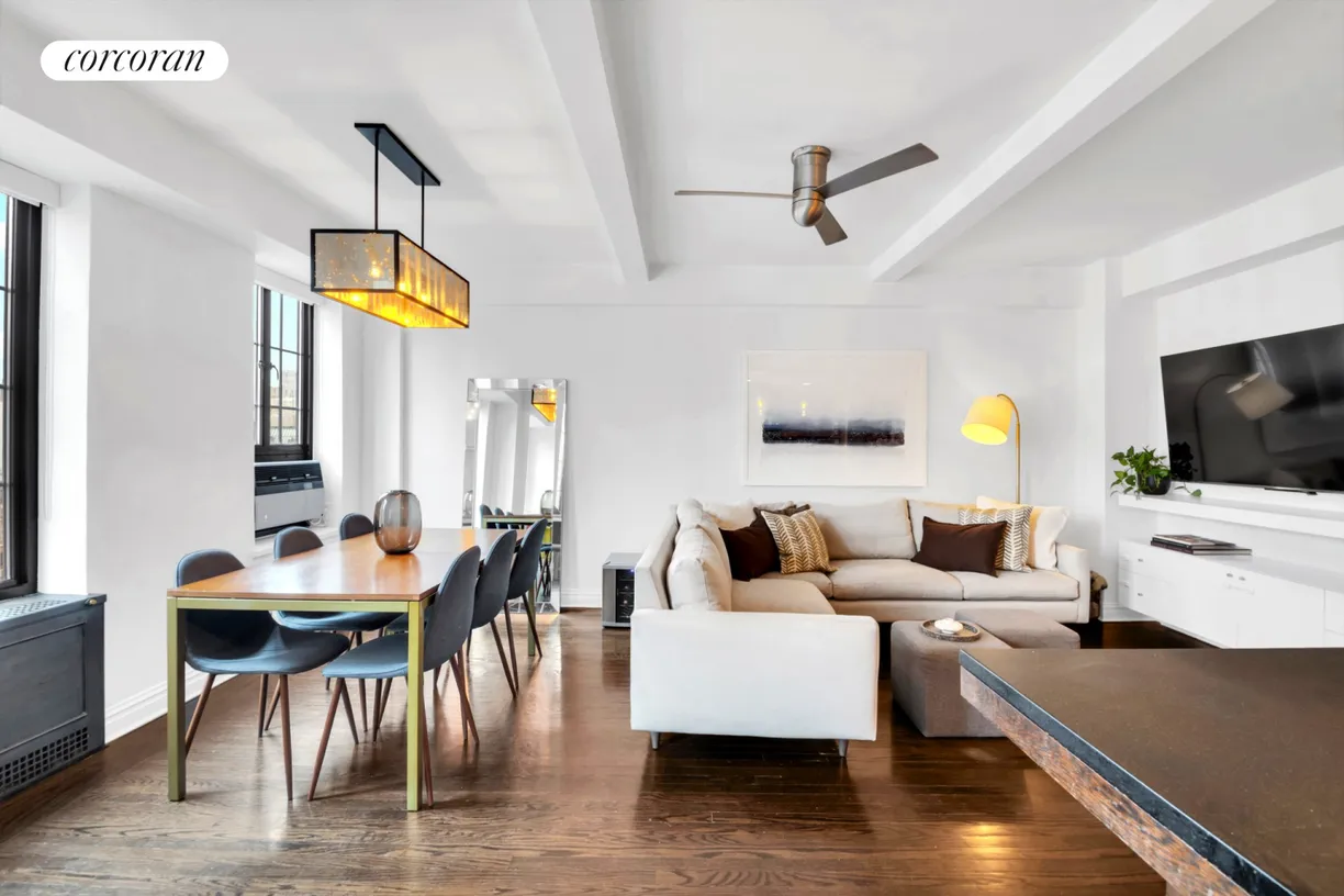 New York City Real Estate | View 201 West 16th Street, 12DG | Living Room