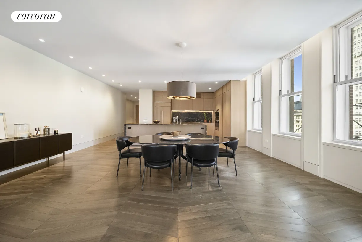 New York City Real Estate | View 49 Chambers Street, 12E | Dining Area
