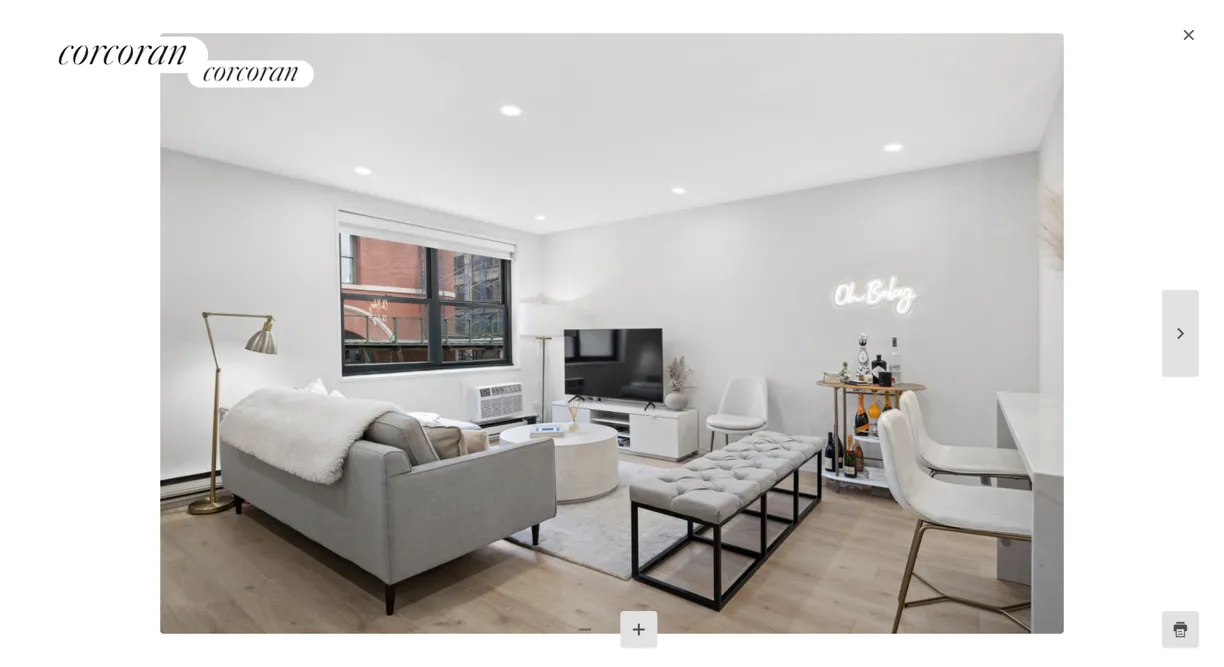 New York City Real Estate | View 636 Washington Street, 2B | 2 Beds, 1 Bath