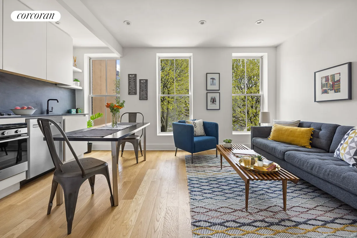New York City Real Estate | View 23 North Elliott Place, 4 | 2 Beds, 1 Bath