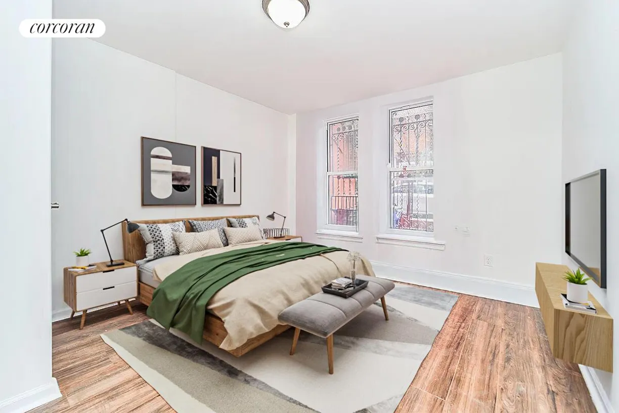 New York City Real Estate | View 207 West 121st Street, GARDEN | Bedroom