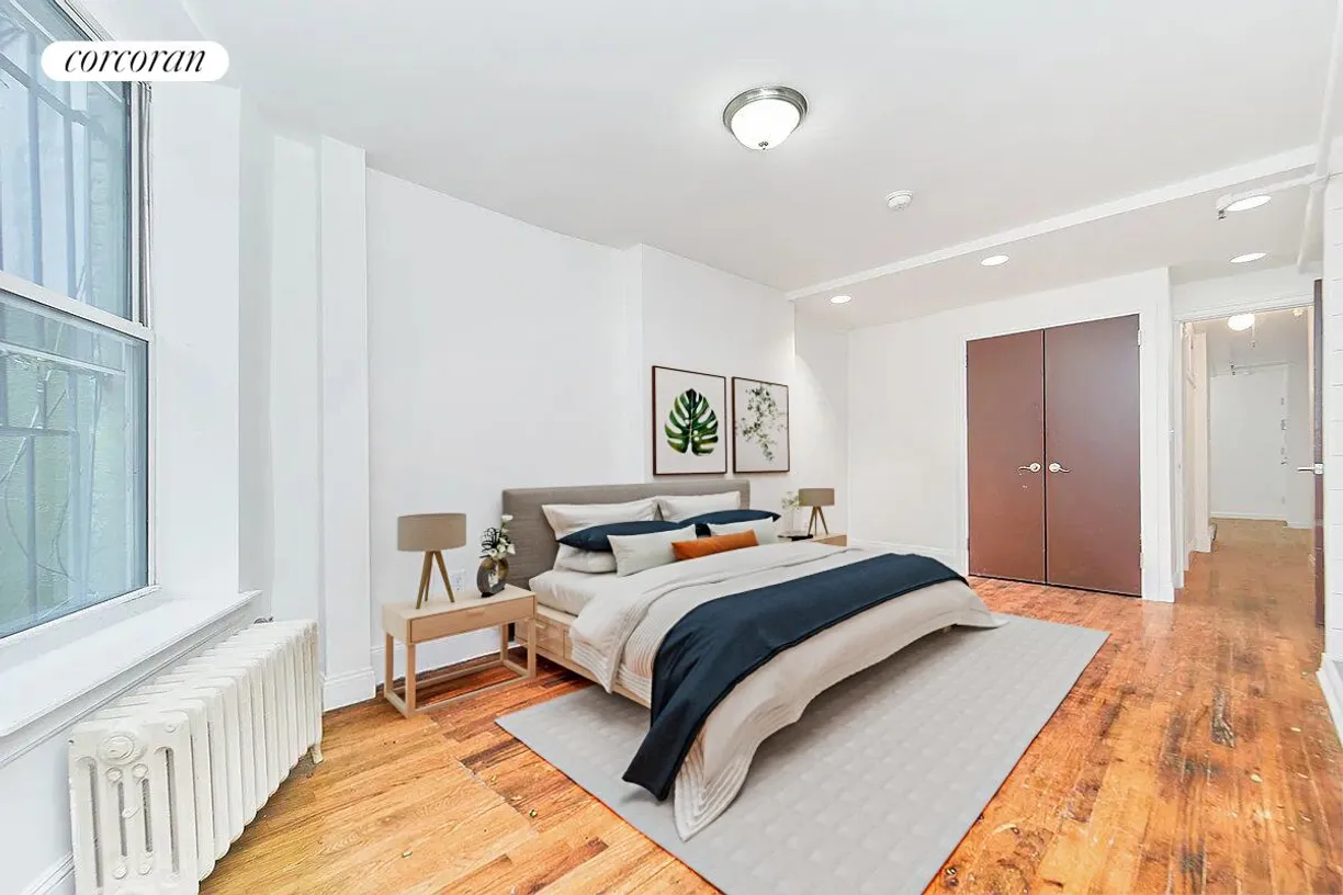 New York City Real Estate | View 207 West 121st Street, GARDEN | Bedroom