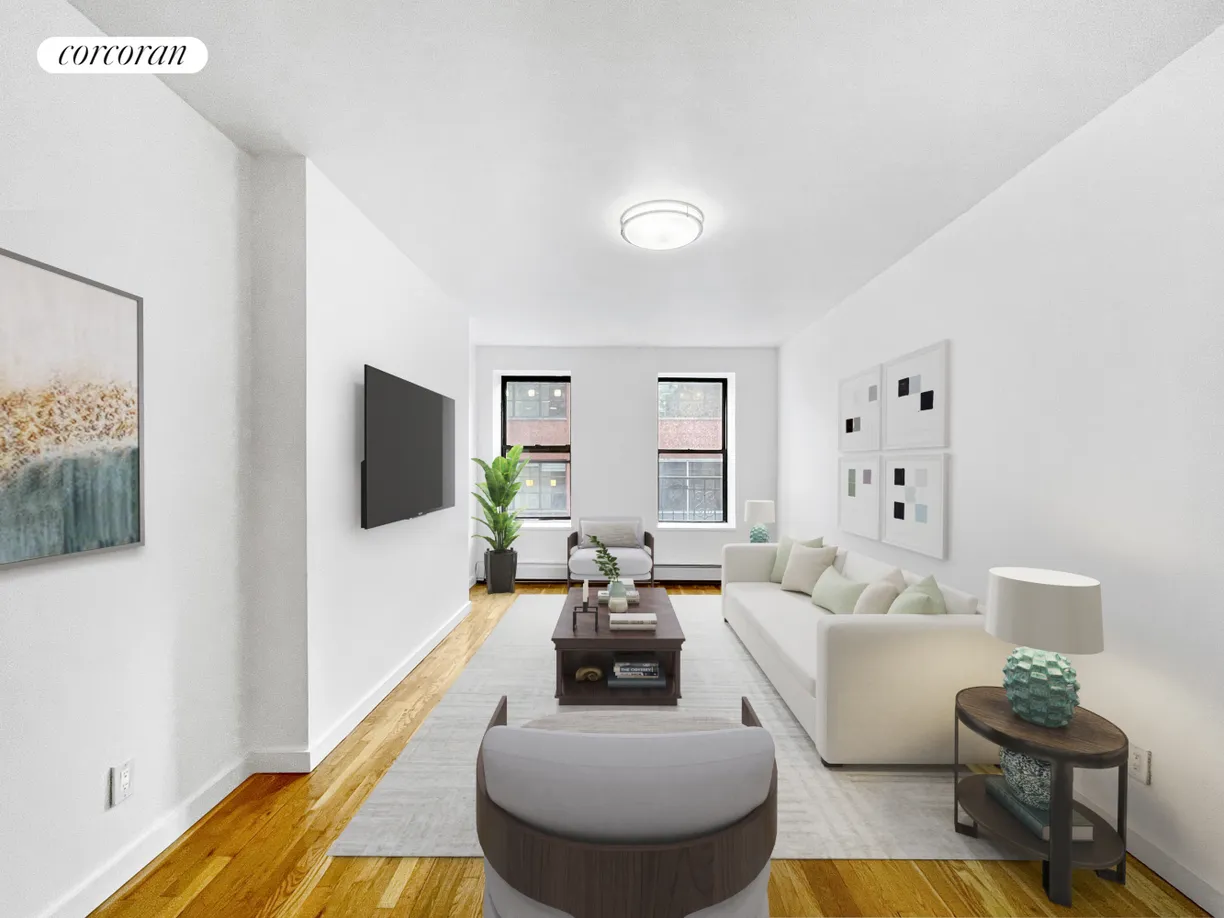 New York City Real Estate | View 523 West 49th Street, 5A | Virtually Staged
