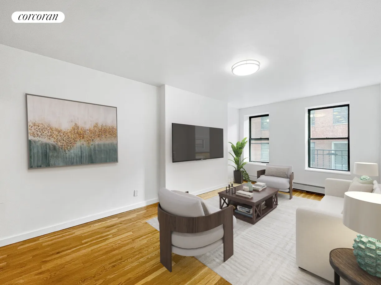 New York City Real Estate | View 523 West 49th Street, 5A | Virtually Staged