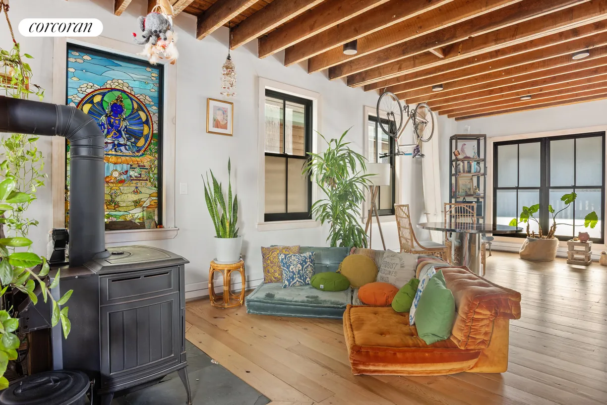 New York City Real Estate | View 144 Beach 93rd Street | Living Room Reverse