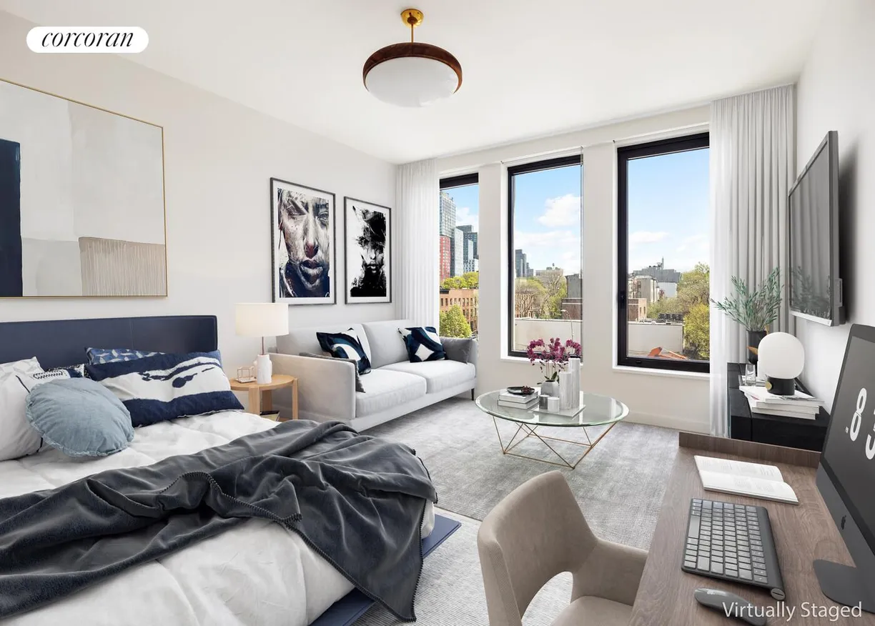 New York City Real Estate | View 58 Saint Marks Place, 405 | Livingroom/Bedroom
