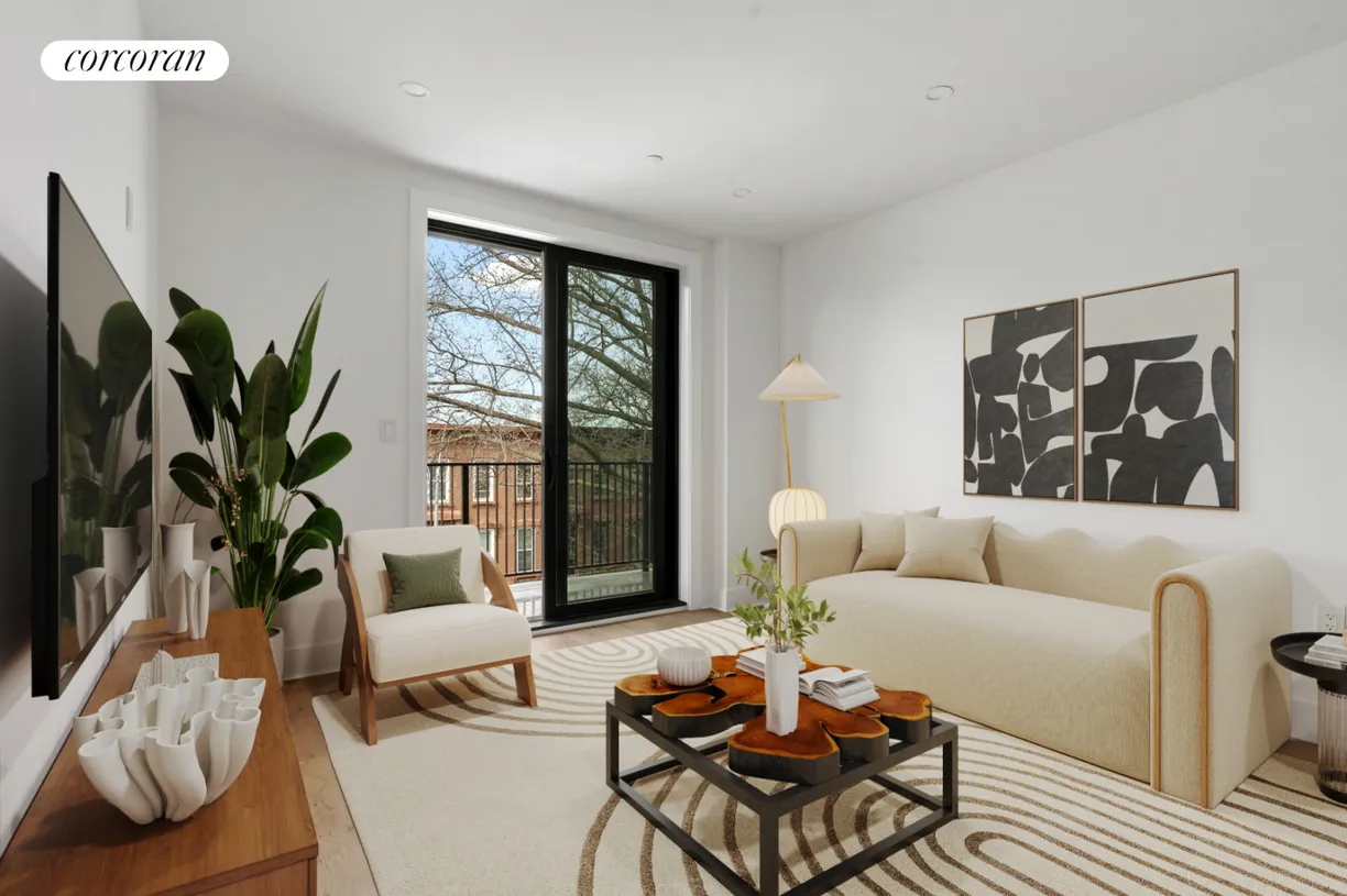 New York City Real Estate | View 726 Madison Street, 3A | Living Room