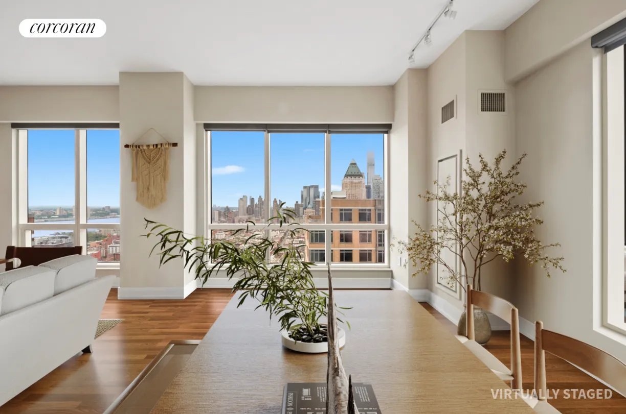 New York City Real Estate | View 350 West 42nd Street, 41D | Dining Area