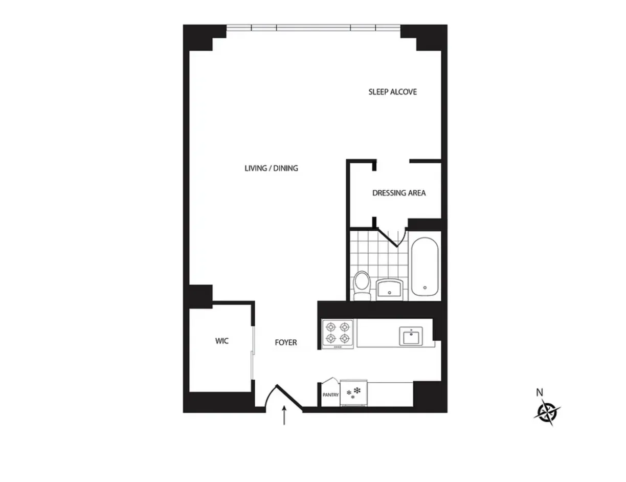 New York City Real Estate | View 392 Central Park West, 14T | Floorplan