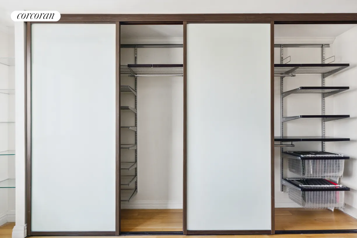 New York City Real Estate | View 347 West 57th Street, 33BB | Large wall closet