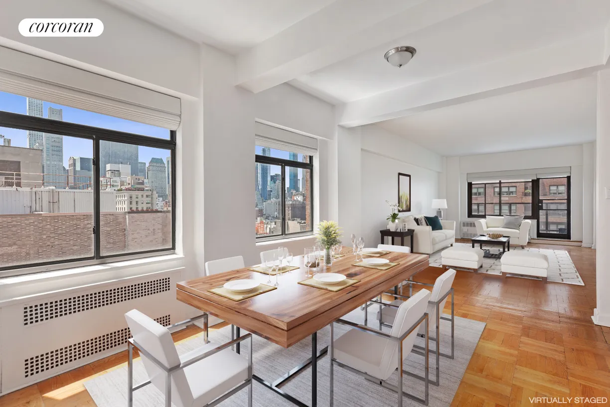 New York City Real Estate | View 715 Park Avenue, 15A | Living Room