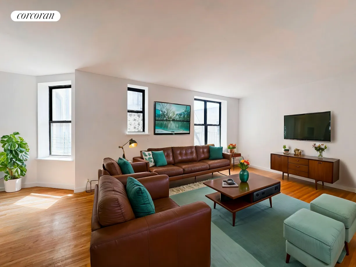 New York City Real Estate | View 280 Milford Street, 2A | 2 Beds, 1 Bath