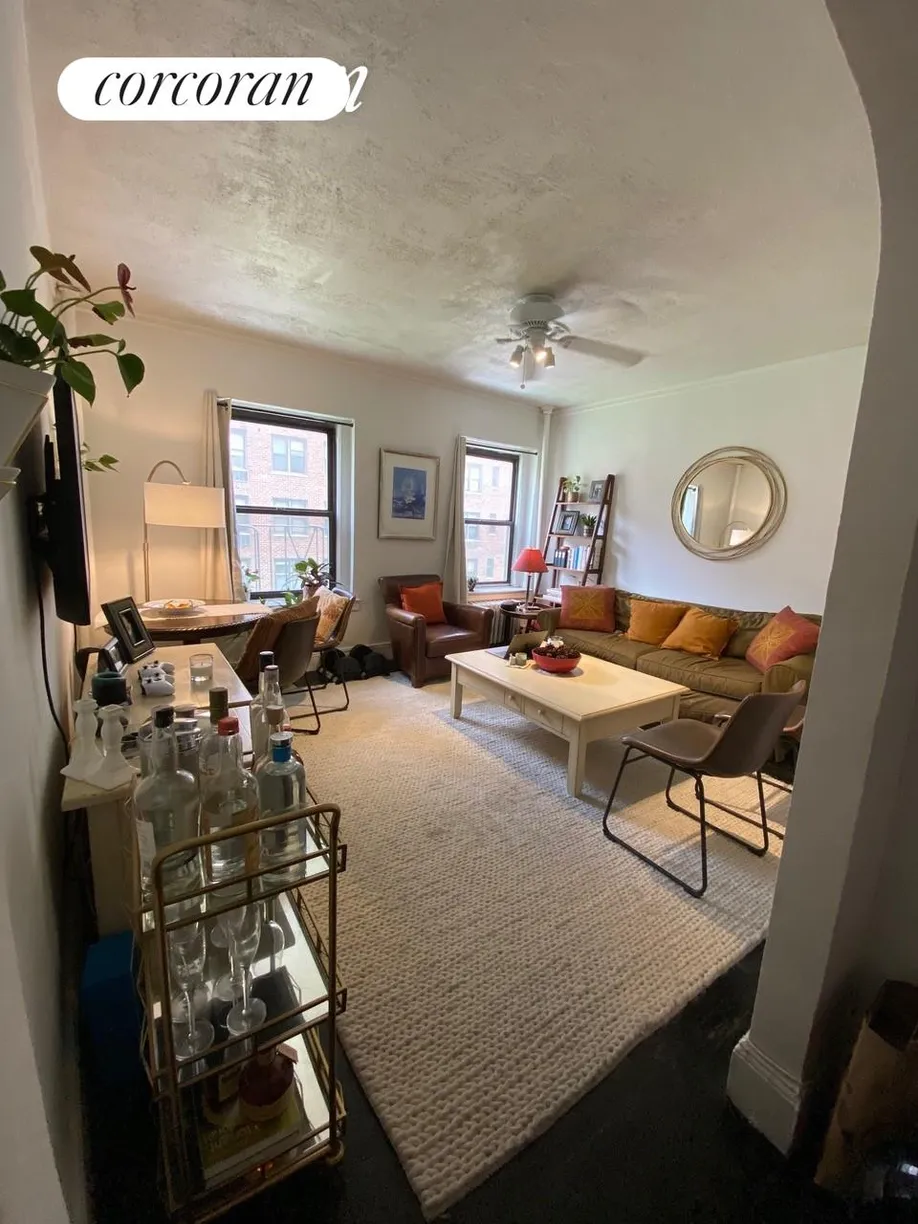 New York City Real Estate | View 240 East 24th Street, 3A | Arched Doorway to Living Room