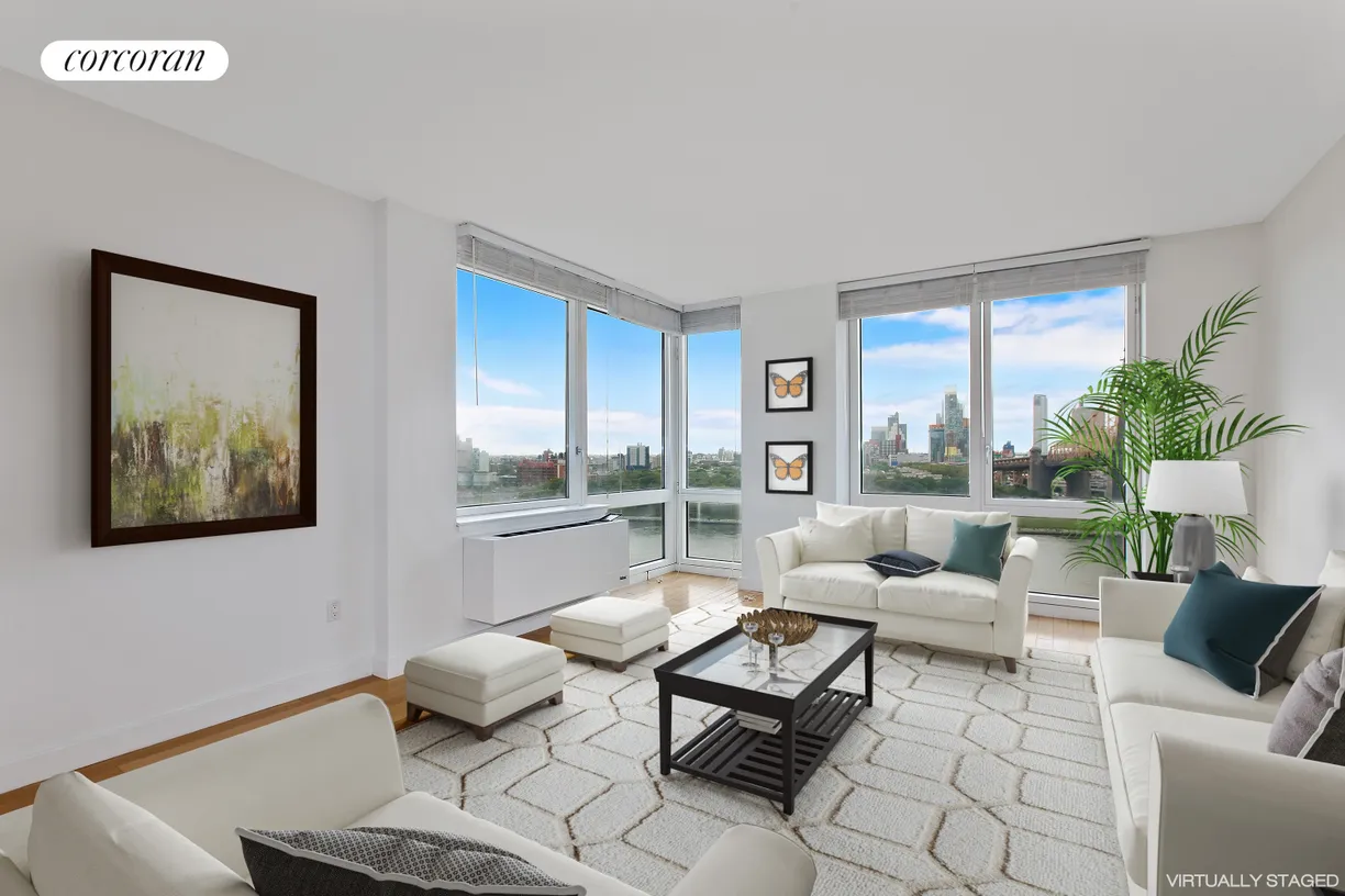 New York City Real Estate | View 415 Main Street, 10B | 1 Bed, 1 Bath
