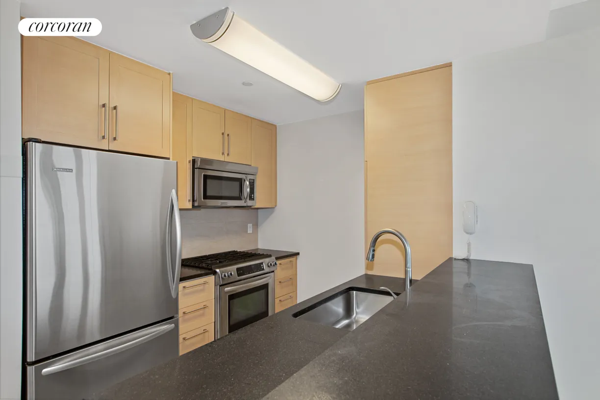 New York City Real Estate | View 415 Main Street, 10B | Kitchen