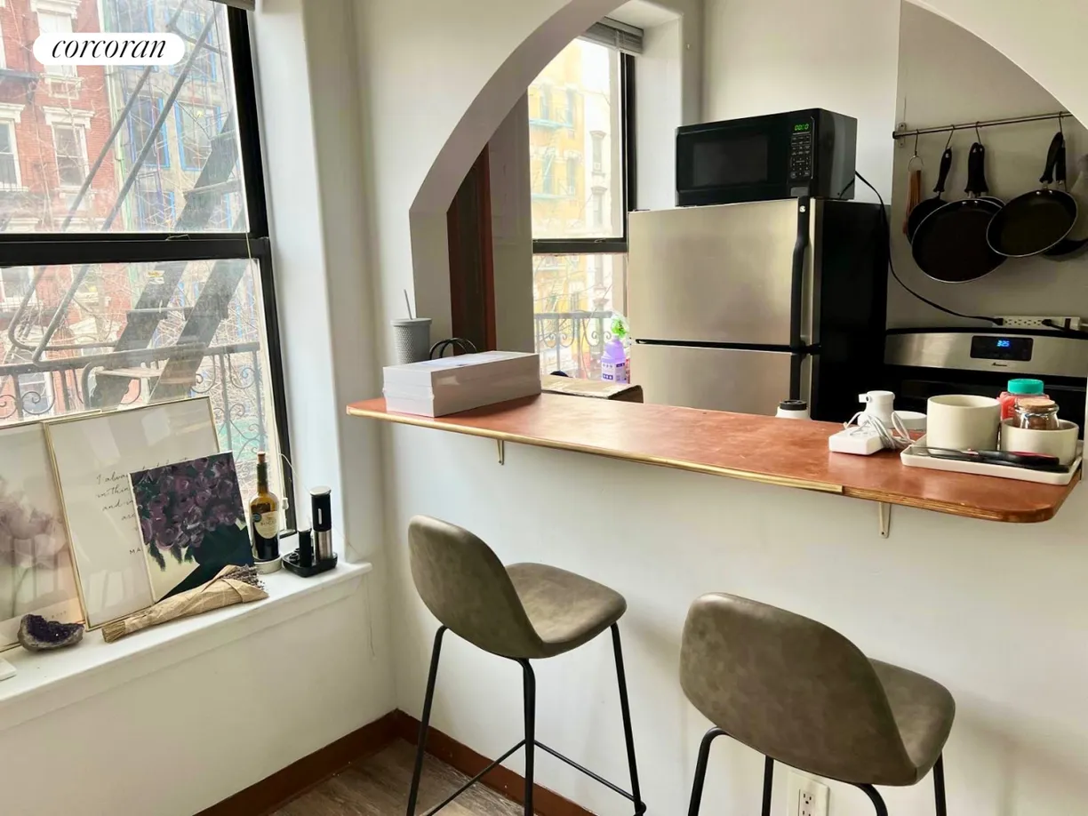 New York City Real Estate | View 448 East 13th Street, 3A | Breakfast Bar