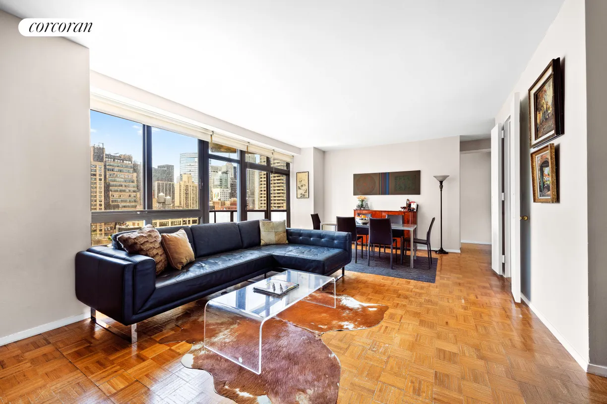 New York City Real Estate | View 100 United Nations Plaza, 26C | Living Room