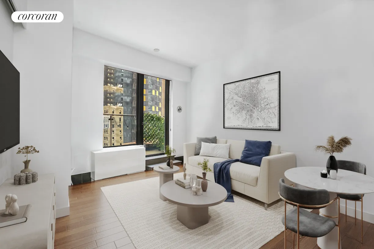 New York City Real Estate | View 40 Broad Street, 24E | 1 Bed, 1 Bath