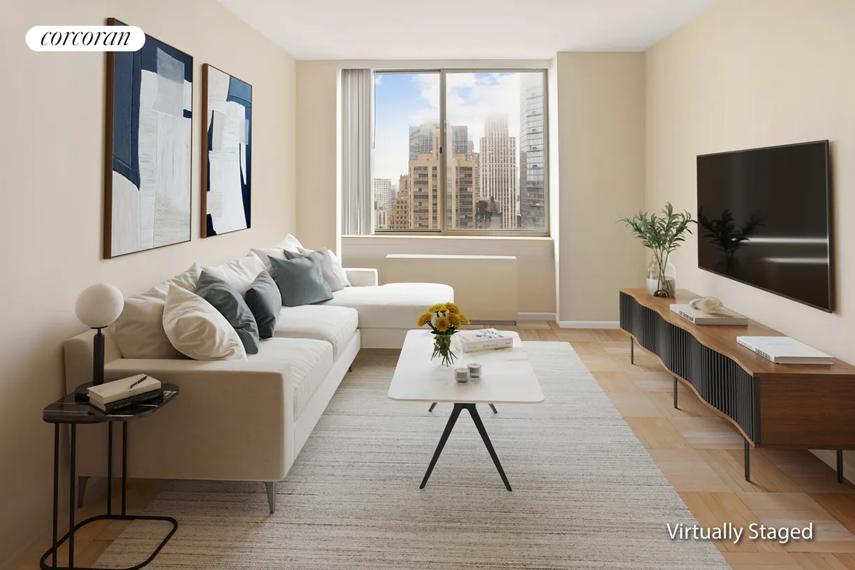 New York City Real Estate | View 236 East 47th Street, 31A | 1 Bed, 1 Bath