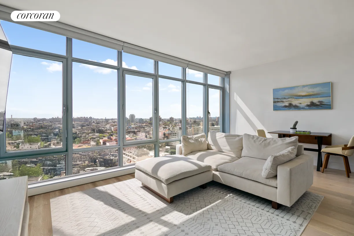 New York City Real Estate | View 1 NORTHSIDE PIERS, 21H | 1 Bed, 1 Bath