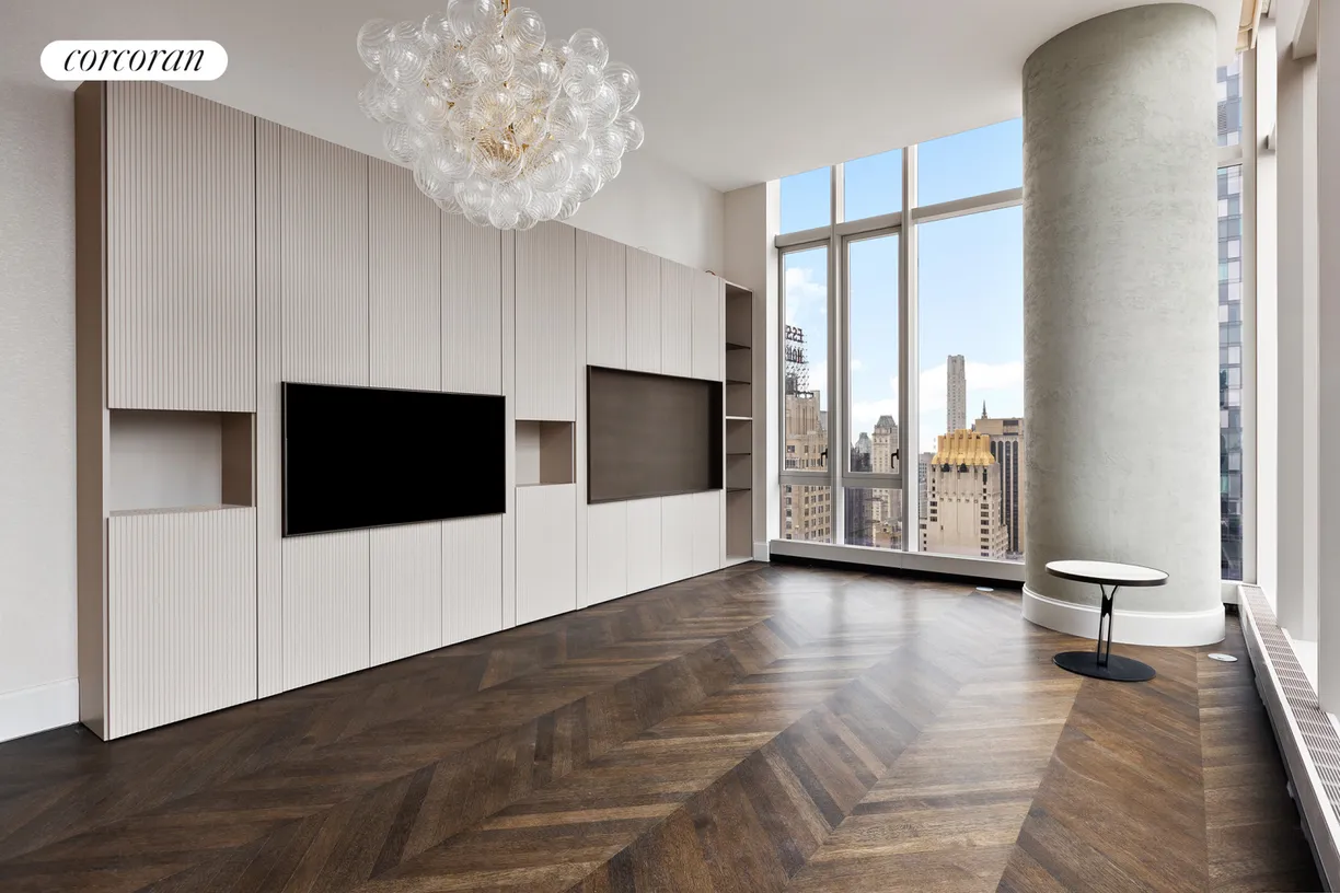 New York City Real Estate | View 217 West 57th Street, 38D | Living Room