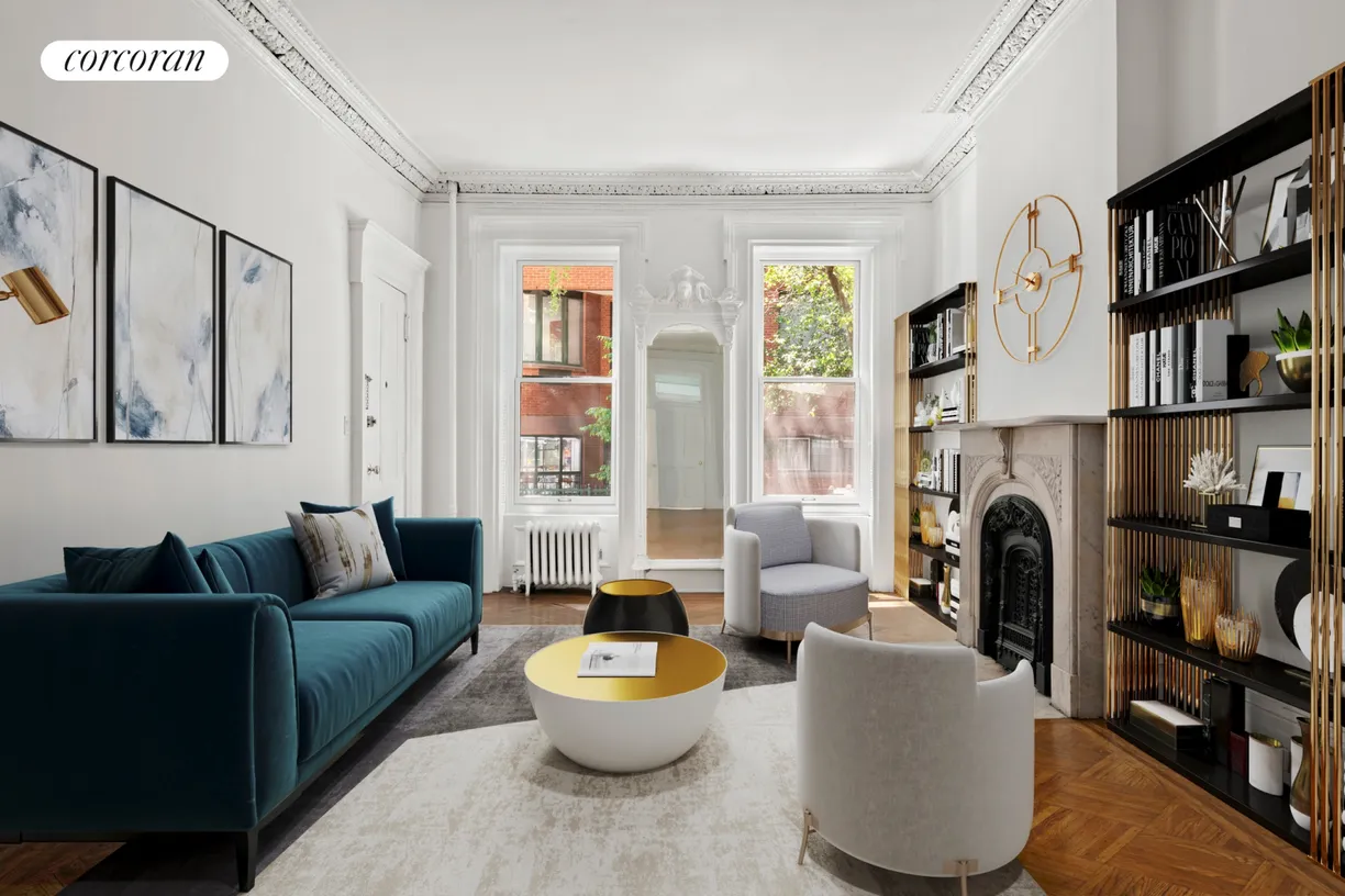 New York City Real Estate | View 19 Perry Street, PARLOR | 1 Bed, 1 Bath
