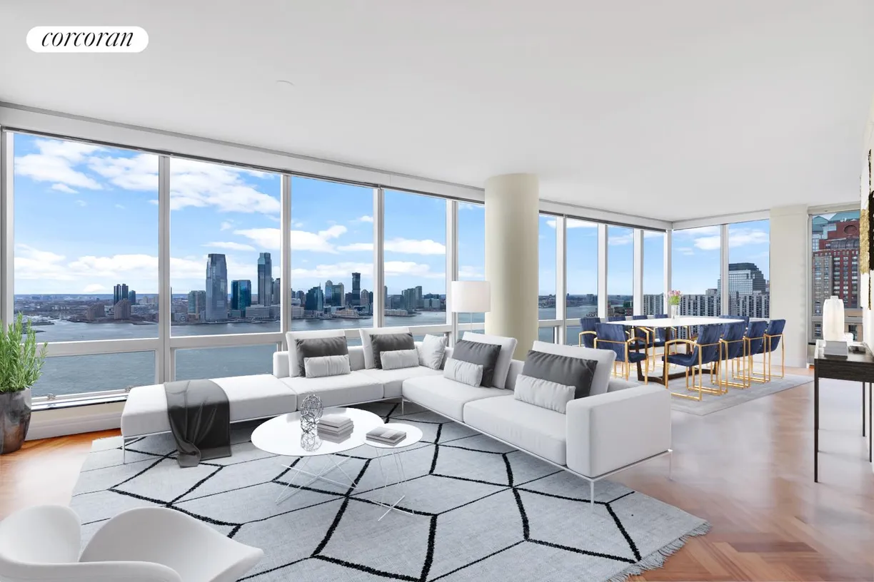 New York City Real Estate | View 10 Little West Street, 31A | 3 Beds, 3 Baths