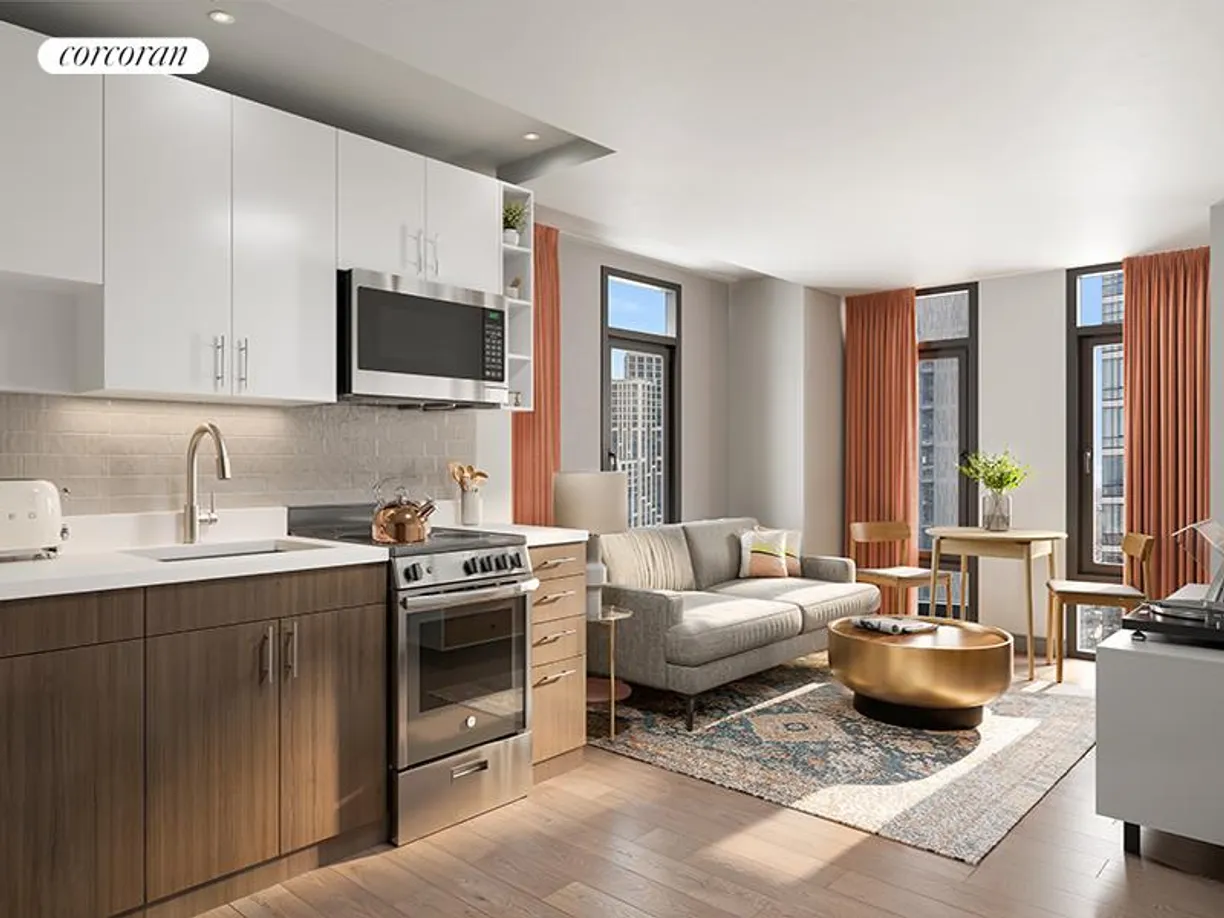 New York City Real Estate | View 111 Willoughby Street, 18C | 2 Beds, 1 Bath
