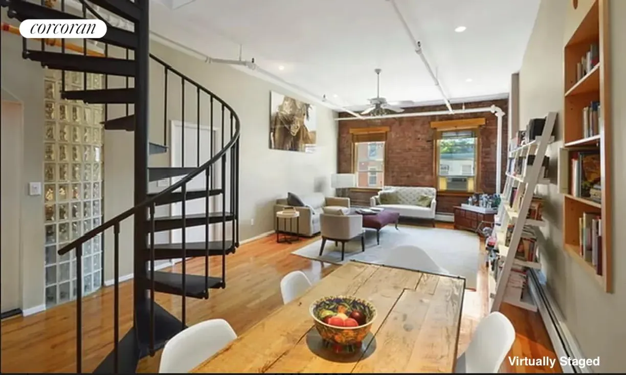 New York City Real Estate | View 15 Bergen Street, 3S | Living/Dining Area