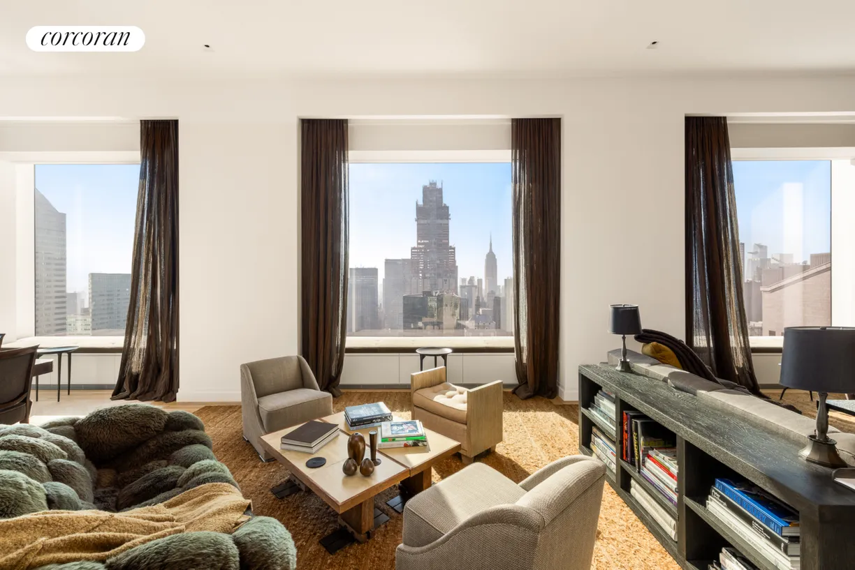 New York City Real Estate | View 432 Park Avenue, 52B | 2 Beds, 2 Baths