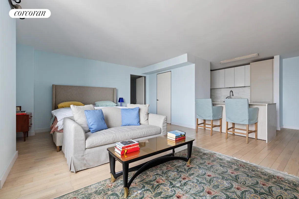 New York City Real Estate | View 322 West 57th Street, 37V | Living Room