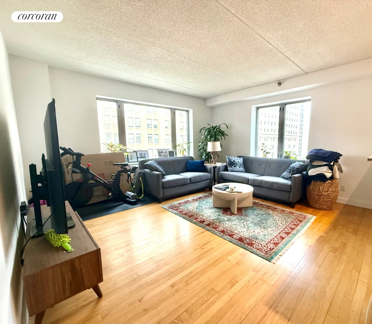 New York City Real Estate | View 53 Boerum Place, 9J | corner living room