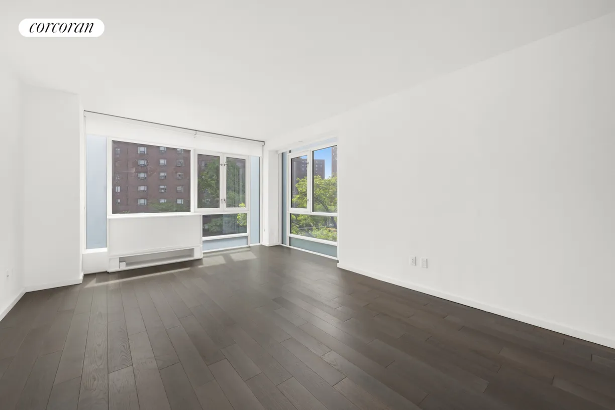 New York City Real Estate | View 385 First Avenue, 4G | Sunny S/E corner Living Room
