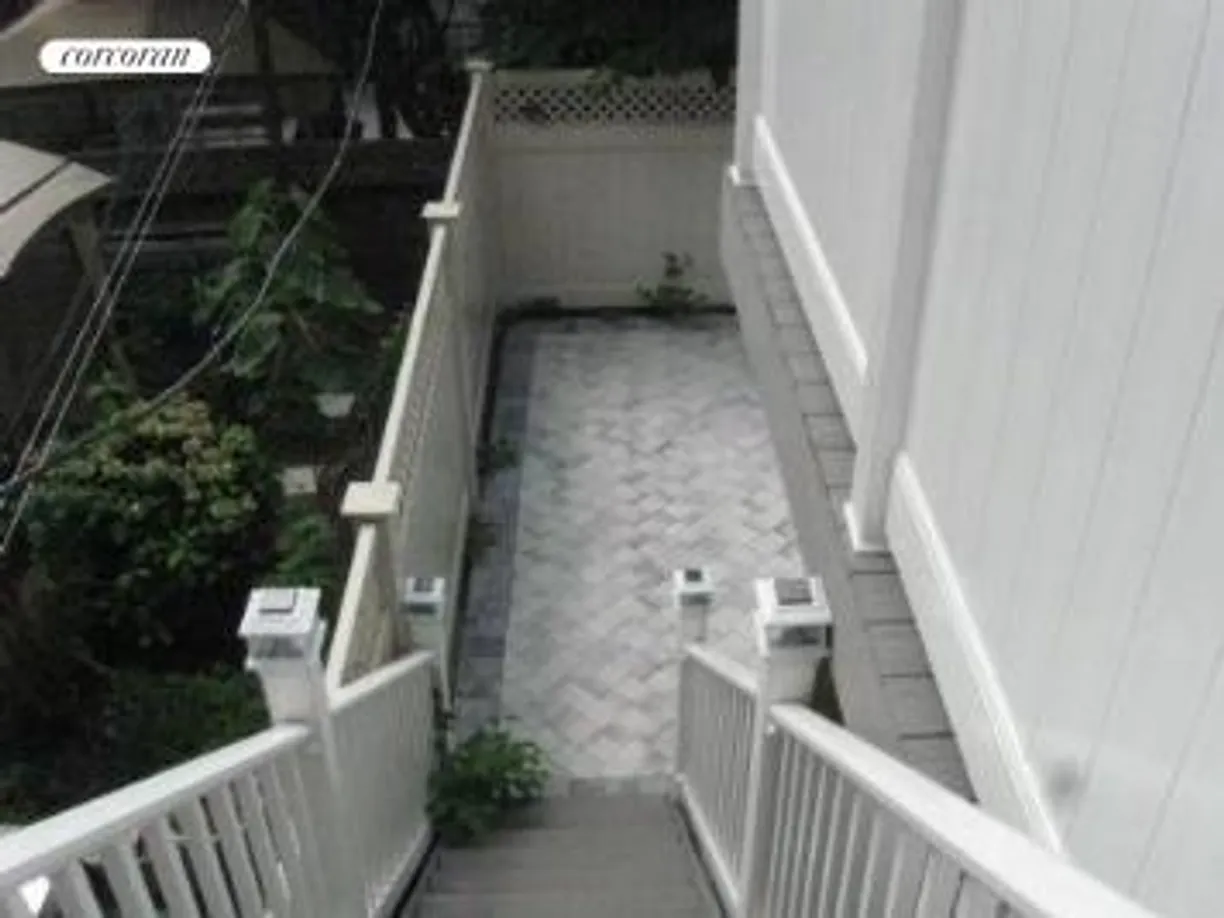New York City Real Estate | View 412 South 4th Street, 2 | Stairway to Patio
