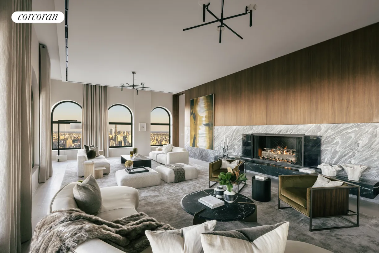 New York City Real Estate | View 130 William Street, PH65 | Living Room