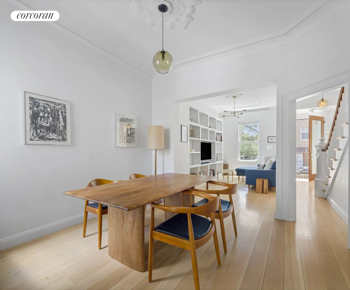 New York City Real Estate | View 129 Calyer Street | 3 Beds, 2 Baths