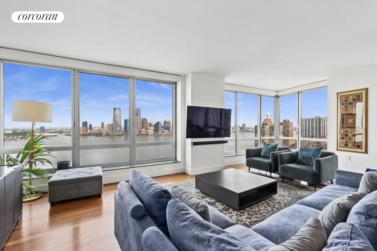 New York City Real Estate | View 30 Little West Street, 24A | 3 Beds, 3 Baths