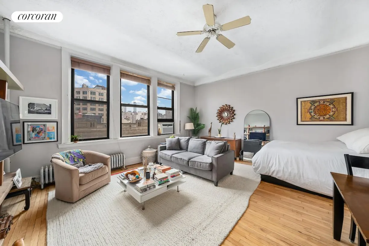 New York City Real Estate | View 1 Sheridan Square, 6B | Living -Bed