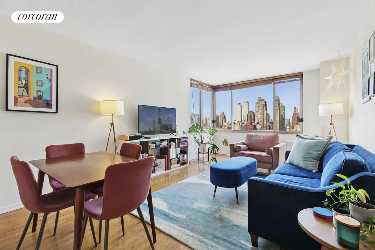 New York City Real Estate | View 350 West 50th Street, 23G | 1 Bed, 1 Bath