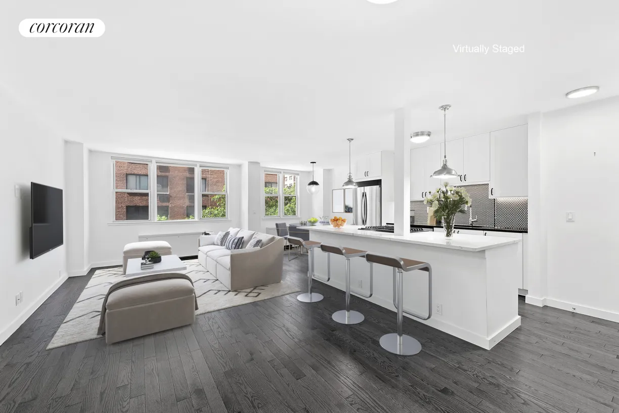 New York City Real Estate | View 201 East 36th Street, 3B | Living Room