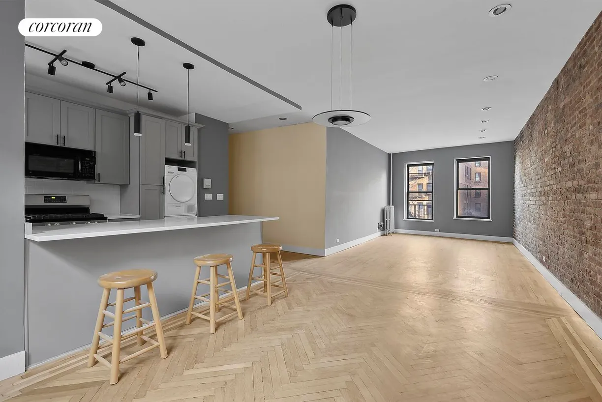 New York City Real Estate | View 880 West 181st Street, 4D | Dining and Living Room