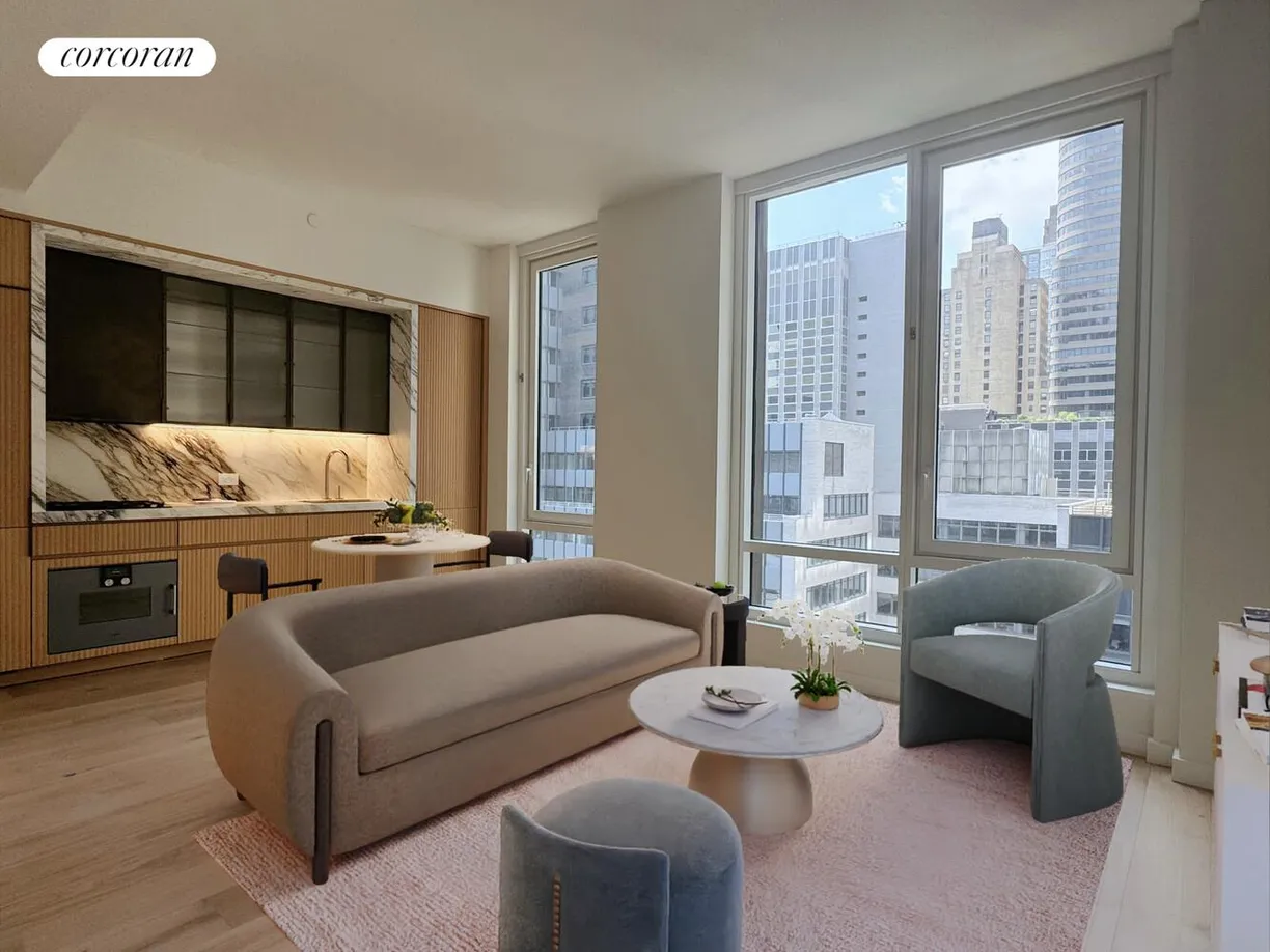 New York City Real Estate | View 135 East 47th Street, 22E | 1 Bed, 1 Bath